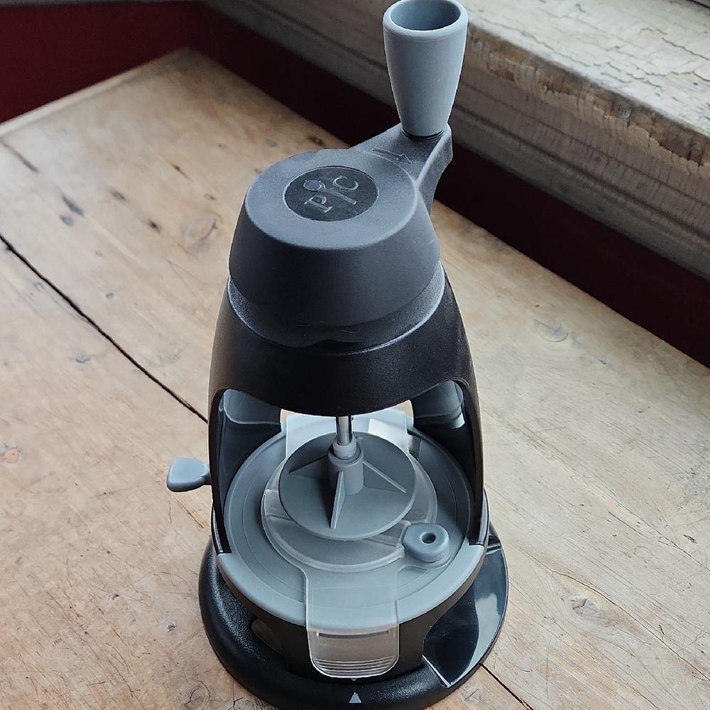 Gray Manual Coffee Grinder